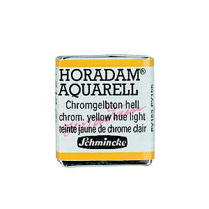 SCHMINCKE HORADAM AQUARELL 1/2NAP - 212 CHROME YELLOW LIGHT