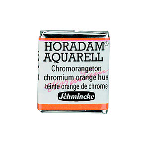 SCHMINCKE HORADAM AQUARELL 1/2NAP - 214 CHROMIUM ORANGE HUE 