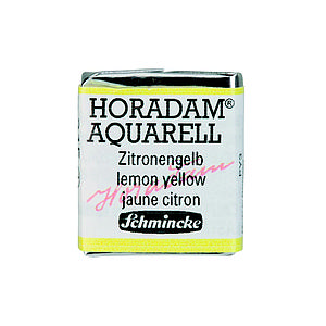 SCHMINCKE HORADAM AQUARELL 1/2NAP - 215 LEMON YELLOW 