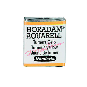 SCHMINCKE HORADAM AQUARELL 1/2NAP - 219 TURNER'S YELLOW