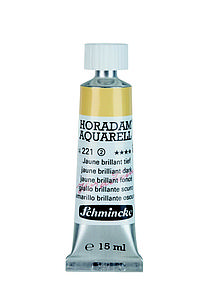 SCHMINCKE HORADAM AQUARELL 15ML - 221 JAUNE BRILLIANT DARK