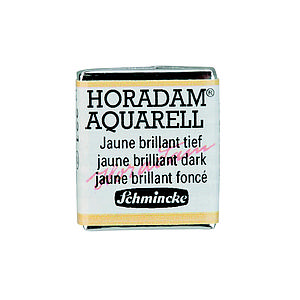 SCHMINCKE HORADAM AQUARELL 1/2NAP - 221 JAUNE BRILLIANT DARK