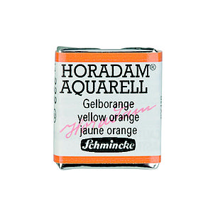 SCHMINCKE HORADAM AQUARELL 1/2NAP - 222 YELLOW ORANGE