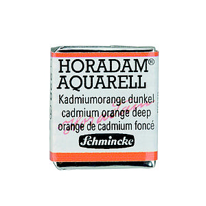 SCHMINCKE HORADAM AQUARELL 1/2NAP - 228 CADMIUM ORANGE DEEP