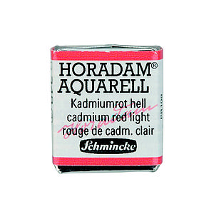 SCHMINCKE HORADAM AQUARELL 1/2NAP - 349 CADMIUM RED LIGHT