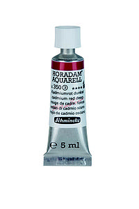 SCHMINCKE HORADAM AQUARELL 5ML - 350 CADMIUM RED DEEP 