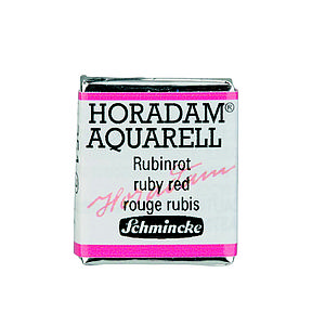 SCHMINCKE HORADAM AQUARELL 1/2NAP - 351 RUBY RED