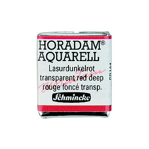 SCHMINCKE HORADAM AQUARELL 1/2NAP - 355 TRANSPARENT RED DEEP