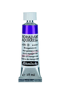 SCHMINCKE HORADAM AQUARELL 15ML - 474 MANGANESE VIOLET