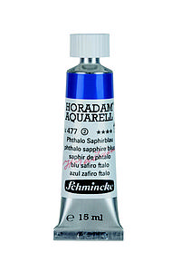 SCHMINCKE HORADAM AQUARELL 15ML - 477 PHTHALO SAPPHIRE BLUE