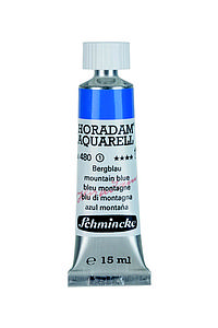 SCHMINCKE HORADAM AQUARELL 15ML - 480 MOUNTAIN BLUE