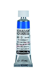 SCHMINCKE HORADAM AQUARELL 15ML - 481 CERULEAN BLUE HUE