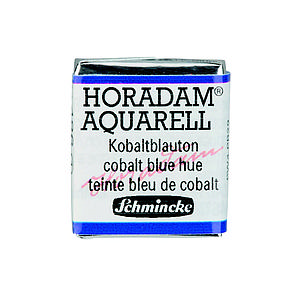 SCHMINCKE HORADAM AQUARELL 1/2NAP - 486 COBALT BLUE HUE