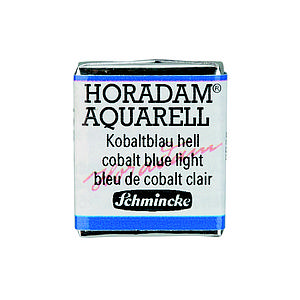 SCHMINCKE HORADAM AQUARELL 1/2NAP - 487 COBALT BLUE LIGHT