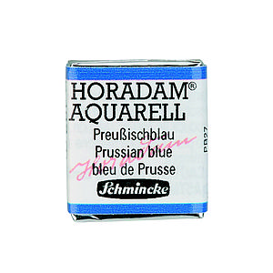 SCHMINCKE HORADAM AQUARELL 1/2NAP - 492 PRUSSIAN BLUE 