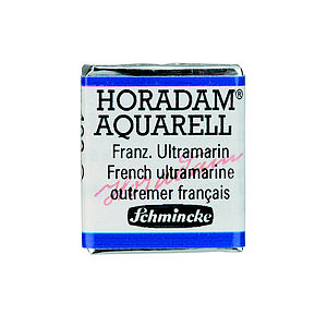 SCHMINCKE HORADAM AQUARELL 1/2NAP - 493 FRENCH ULTRAMARINE