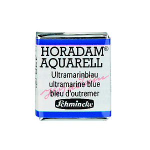 SCHMINCKE HORADAM AQUARELL 1/2NAP - 496 ULTRAMARINE BLUE 