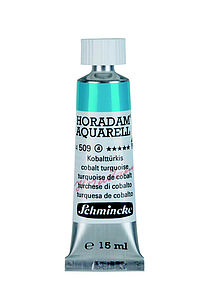 SCHMINCKE HORADAM AQUARELL 15ML - 509 COBALT TURQUOISE 