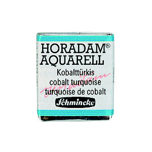 SCHMINCKE HORADAM AQUARELL 1/2NAP - 509 COBALT TURQUOISE 