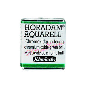 SCHMINCKE HORADAM AQUARELL 1/2NAP - 511 CHROMIUM OXIDE GREEN BRILJANT