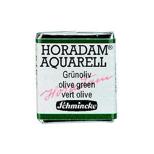 SCHMINCKE HORADAM AQUARELL 1/2NAP - 515 OLIVE GREEN