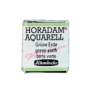 SCHMINCKE HORADAM AQUARELL 1/2NAP - 516 GREEN EARTH