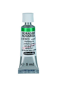 SCHMINCKE HORADAM AQUARELL 5ML - 519 PHTHALO GREEN