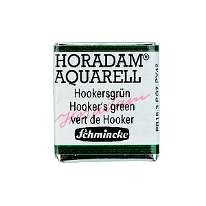 SCHMINCKE HORADAM AQUARELL 1/2NAP - 521 HOOKER'S GREEN