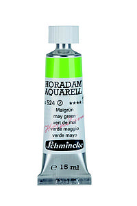 SCHMINCKE HORADAM AQUARELL 15ML - 524 MAY GREEN