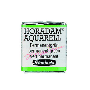 SCHMINCKE HORADAM AQUARELL 1/2NAP - 526 PERMANENT GREEN