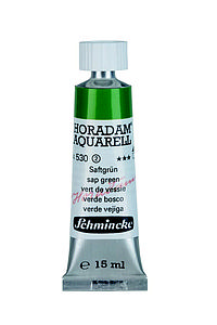 SCHMINCKE HORADAM AQUARELL 15ML - 530 SAP GREEN