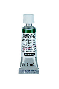 SCHMINCKE HORADAM AQUARELL 5ML - 533 COBALT GREEN DEEP