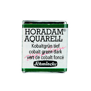 SCHMINCKE HORADAM AQUARELL 1/2NAP - 533 COBALT GREEN DEEP