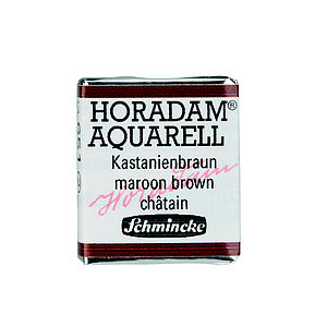 SCHMINCKE HORADAM AQUARELL 1/2NAP - 651 MAROON BROWN