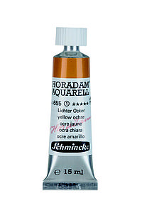 SCHMINCKE HORADAM AQUARELL 15ML - 655 YELLOW OCHRE