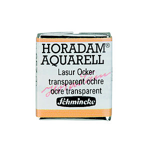 SCHMINCKE HORADAM AQUARELL 1/2NAP - 657 TRANSPARENT OCHRE