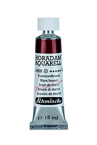 SCHMINCKE HORADAM AQUARELL 15ML - 658 MARS BROWN