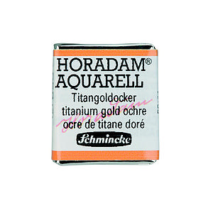 SCHMINCKE HORADAM AQUARELL 1/2NAP - 659 TITANIUM GOLD OCHRE