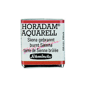 SCHMINCKE HORADAM AQUARELL 1/2NAP - 661 BURNT SIENNA