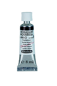 SCHMINCKE HORADAM AQUARELL 5ML - 663 SEPIA BROWN