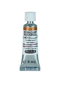 SCHMINCKE HORADAM AQUARELL 5ML - 667 RAW UMBER