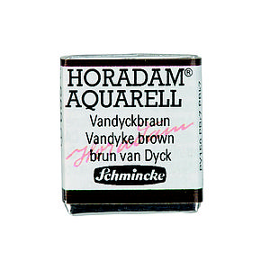 SCHMINCKE HORADAM AQUARELL 1/2NAP - 669 VANDYKE BROWN