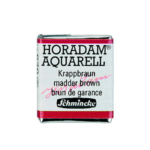 SCHMINCKE HORADAM AQUARELL 1/2NAP - 670 MADDER BROWN