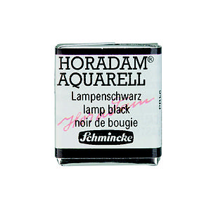 SCHMINCKE HORADAM AQUARELL 1/2NAP - 781 LAMP BLACK