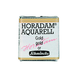 SCHMINCKE HORADAM AQUARELL 1/2NAP - 893 GOLD