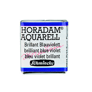 SCHMINCKE HORADAM AQUARELL 1/2NAP - 910 BRILLIANT BLUE VIOLET