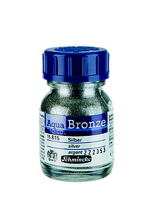 SCHMINCKE AQUA-BRONZE 20ML - 815 SILVER