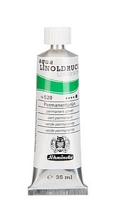 AQUA LINOPRINT TUBE 35ML - PERMANENT GREEN