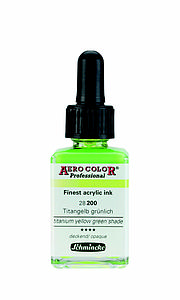 AERO COLOR FLACON 28ML FLACON 28ML - 200 TITANIUM YELLOW GREEN SHADE