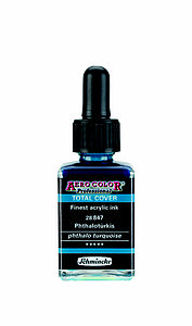 AERO COLOR FLACON 28ML - 847 PHTHALO TURQUOISE